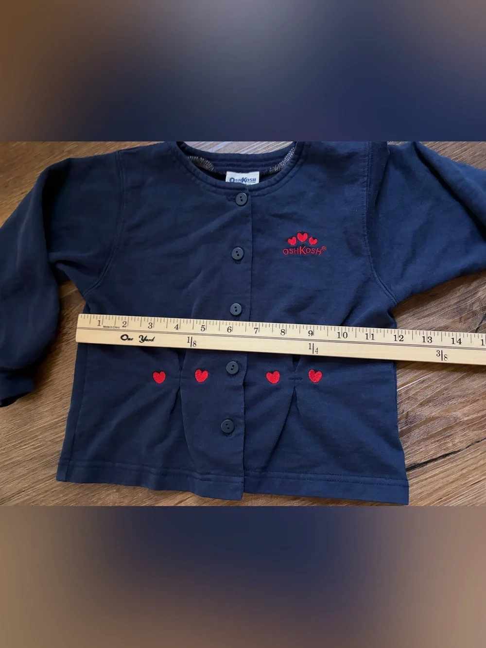 Vintage Oshkosh Bgosh girls cardigan